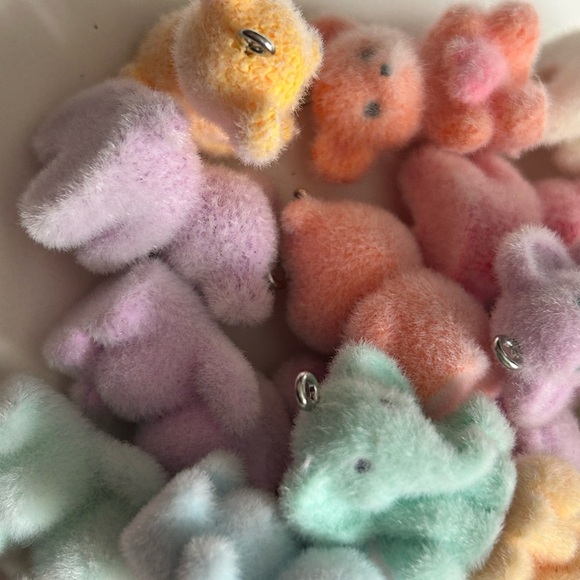 4/$50 Colorful Plush bear Toys keychain crafts lot of eight 🧸 - Picture 6 of 9